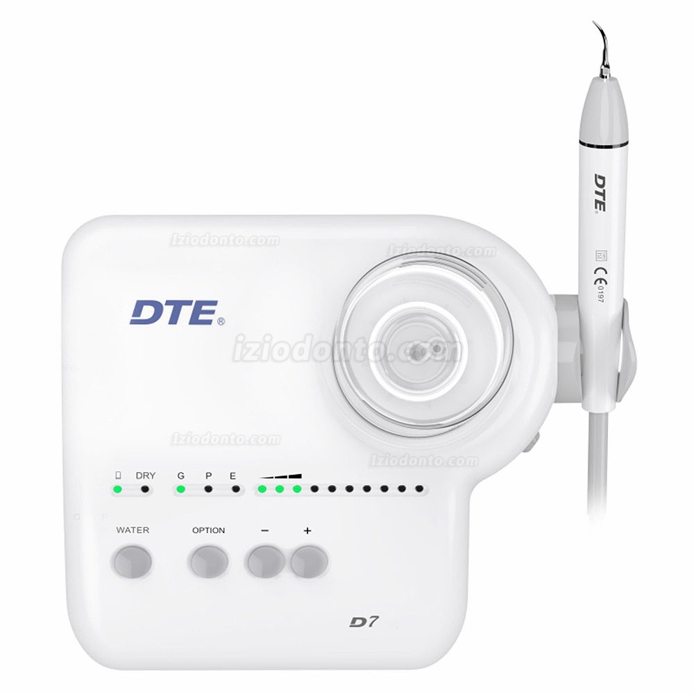 Woodpecker® DTE D7 Ultrassom Odontológico Scaler com & Reservatório Compatível com SATELEC